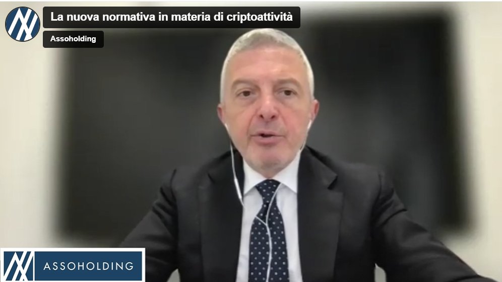 #Criptoattività e legge di bilancio. Webinar Assoholding: <a href="/vin_manfredi/">Vincenzo Manfredi</a> : "Cripto e Metaverso stanno ridefinendo gli schemi cognitivi e le categorie sulle quali fino ad oggi abbiamo organizzato il senso della realtà e delle strutture del mondo"

#publicaffairs #communications