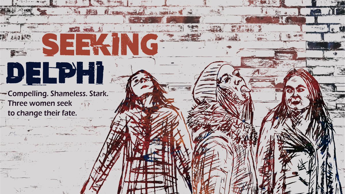 Compelling. Shameless. Stark. 

Seeking Delphi offers a glimpse into the lives of three homeless women seeking stability, security and a way to change their fate.

14-17 March @VAULTFestival <a href="/NetworkTheatre/">Network Theatre</a> 

🎟️ vaultfestival.com/events/seeking…

#newwriting #femaleled #marginalisedvoices