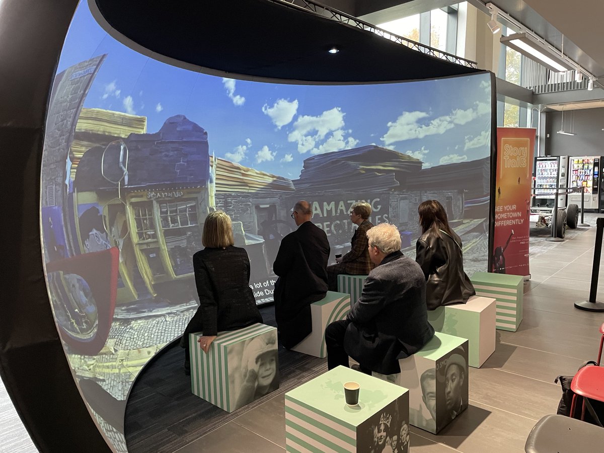 StoryFutures's tweet photo. 1/2
StoryFutures were pleased to provide oral and written evidence for the latest report on the UK’s creative industries. We welcomed members of the @UKHouseofLords Communications and Digital Committee to @royalholloway in December. https://t.co/iTPzhxvGOo