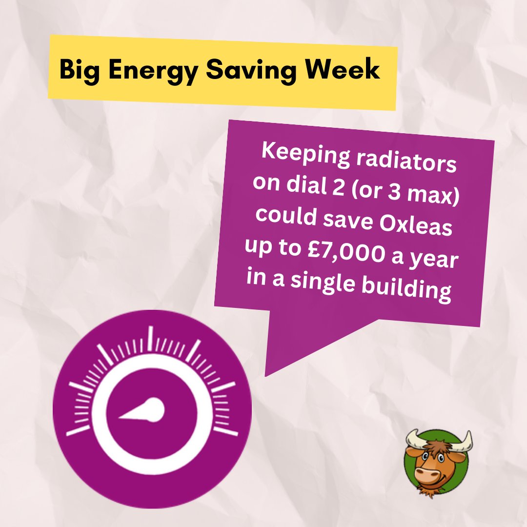 #Bigenergysavingweek is about individual and collective actions to reduce #energy 

Some of the pledges staff have made on <a href="/The_DoNation/">Do Nation</a> are 
- 30°C for machine machine washes, 
- Boiler temperature down to 65°C 
- Lower thermostat on radiators
- Shorter showers
- Radiator foils