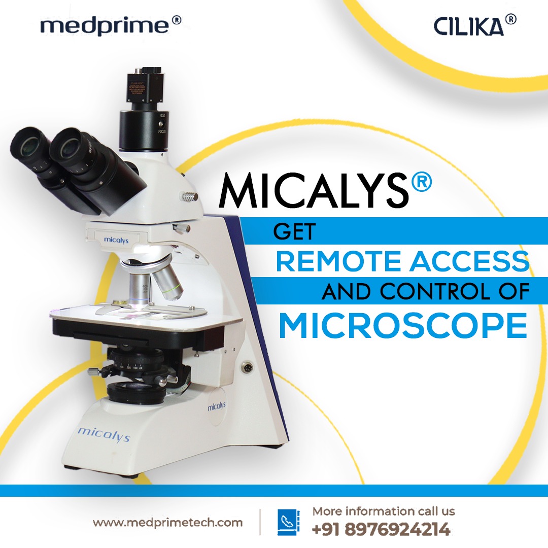 medprimetech's tweet image. &quot;Discover the power of remote access and control with Micalys Digital Micros
Bring your lab into the 21st century with Micalys Digital Microscope. Get yours today!&quot;
&quot;#medprime #wirelessprojection #moreefficient #portablemicroscopes #efficienttesting #cilika #researchworks #cilika