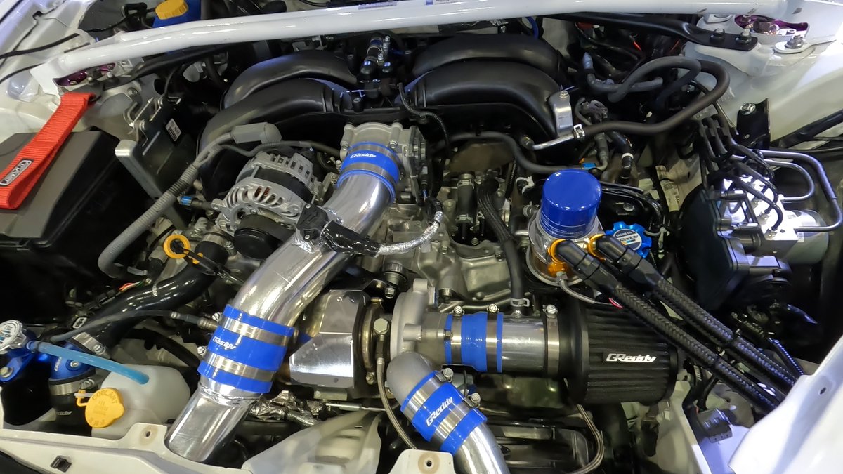 Kamakura_MAP's tweet photo. チューニングメーカー老舗のTRUST/GReddy GR86 Turboです。
筑波2000でBestLAP59.273を記録(ドライバーは松井孝允選手)

#東京オートサロン 
#tokyoautosalon 
#trust 
#greddy 
#gr86 
#松井孝允  
#筑波サーキット 
#1分切り https://t.co/xzZVVpY5Sc