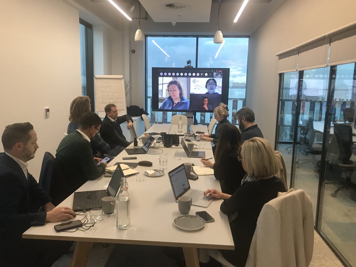 We've had a great start to the global #DigitalHealth Assessment Assembly hosted at our UK office & online this morning! The group has been discussing how assessment frameworks become successful - one of the main takeaways is that 'It's a standard, not a system' #HealthCareCrisis