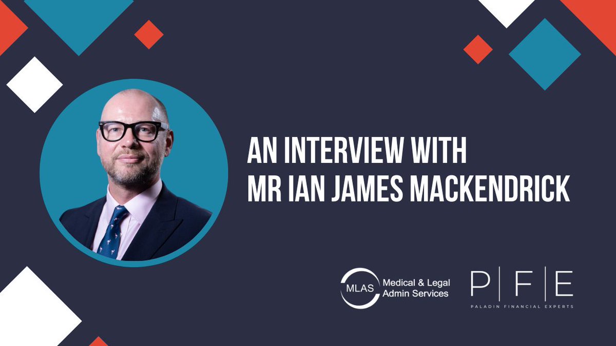 Have you watched our interview with @imackendrick?

Ian is one of our fantastic, non-medical experts and it was a pleasure getting to know what drives him and makes him tick.

Watch the video here: youtu.be/OtUSl36Dt0o

#FinancialExpert #ExpertWitness