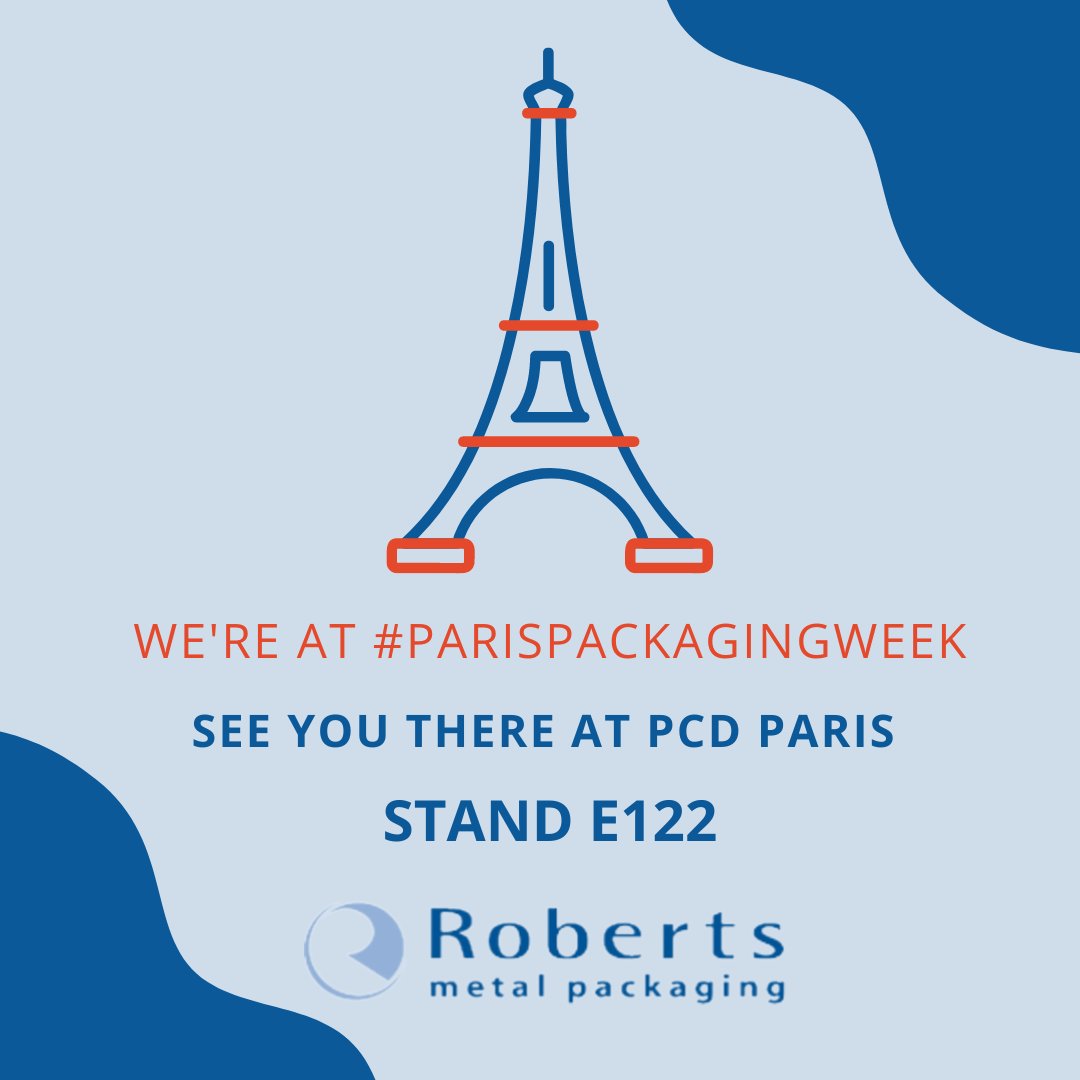 It’s less than one week until Paris Packaging Week🇫🇷! We’ll be there and can’t wait to see you at #PCDParis. Stand E122.  

@parispackweek

#parispackagingweek #pcdparis ##adfparis #pcdparis #pldparis #packagingpremière #ppw2023