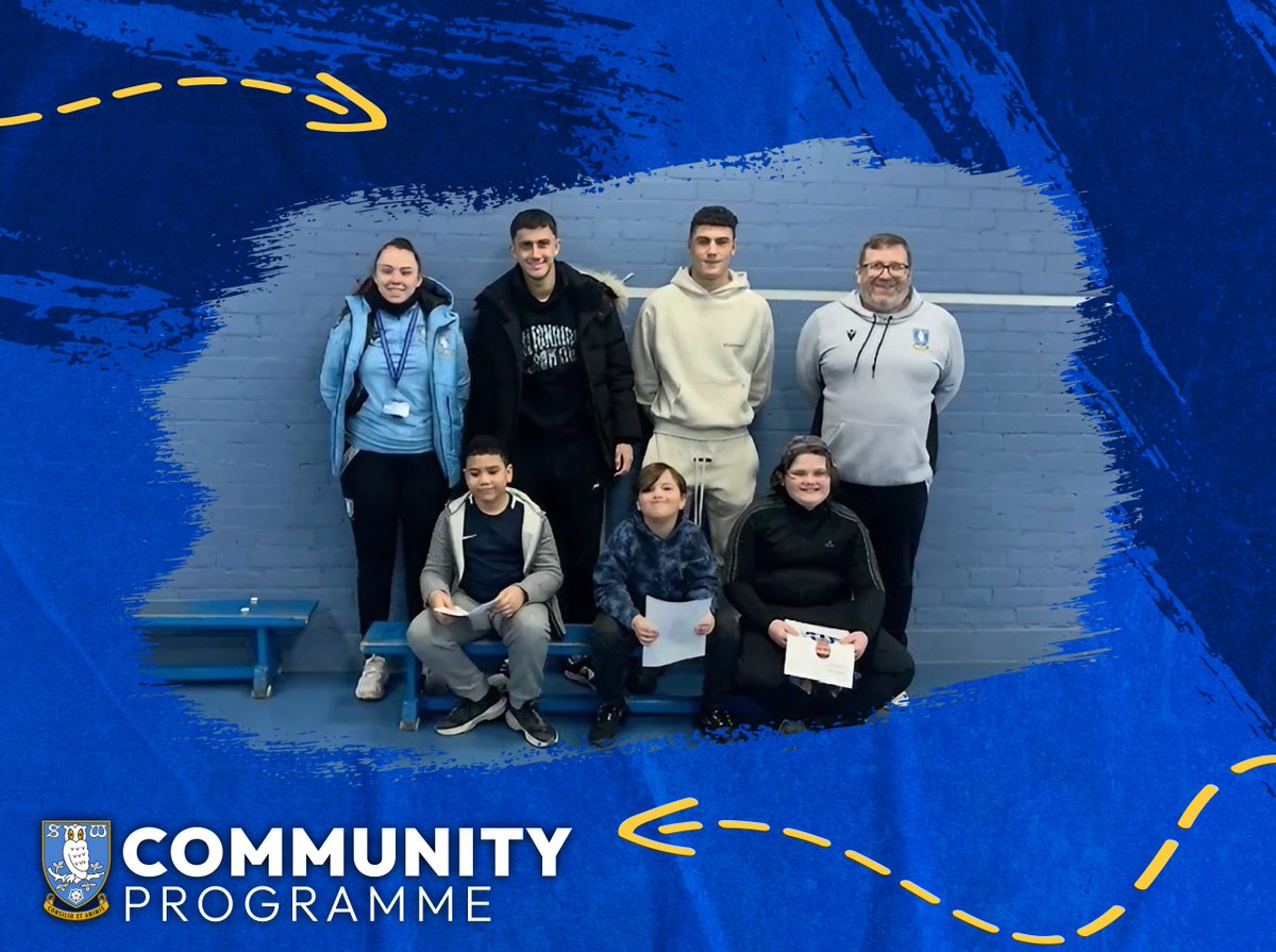 Yesterday our Alternative Provision students had a special visit from SWFC Players Rio Shipston and Bailey Cadamarteri! 🙌🦉

For more information about our AP programme, Contact: david.whittaker@swfc.co.uk

<a href="/EFL/">EFL</a> @EFLTrust #MentalHealthMatters #EFLWeekofAction