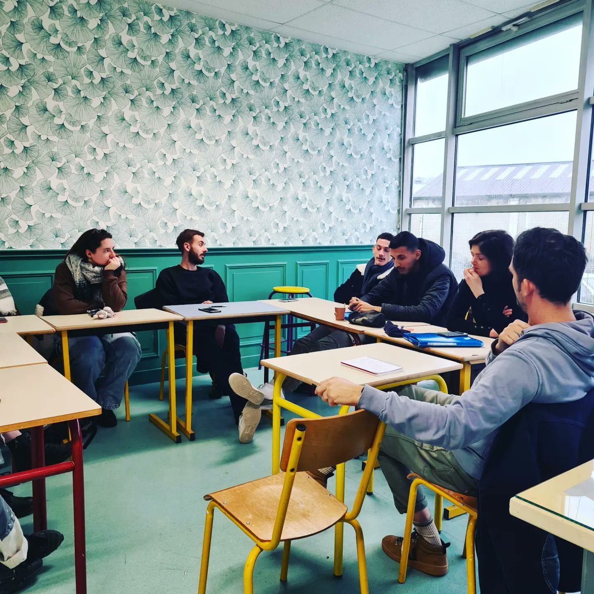 ECRIS TA SERIE, lancement des ateliers d'écriture scénaristique au CFA BTP de Perigueux, dans le cadre de l'appel à projet #ecristaserie du <a href="/LeCNC/">Le CNC</a> cine-passion24.com/news-detail?id…