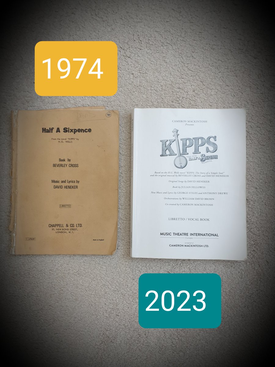 GodalmingTG's tweet photo. #Didyouknow.  Director David Dray performed the role of Arthur Kipps in GTG's 1974 production  #HalfASixpence?  Now almost half a century later he's back directing a brand new version #Kipps - The New Half A Sixpence for GTG with a fabulous new cast.  Were you in the 1974 cast? https://t.co/WydhvKTodE