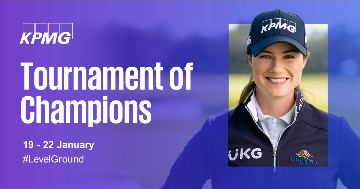 KPMG_Ireland's tweet photo. Big season incoming for @leona_maguire. First tournament of 2023 gets underway today in Orlando, Florida. #LevelGround https://t.co/l2KQlycTS5