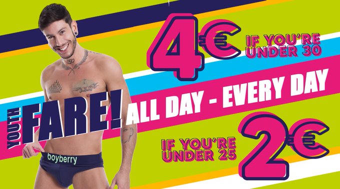 Do you know that if you’re young and broke, we got your back?

#gaybcn #gaybarcelona #boyberry #gayhot