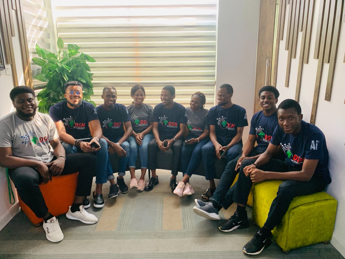 We are excited to welcome our new batch of interns!

DSN internship offers hands-on research, learning and project participation that prepares young Nigerians to play at the highest global level in Artificial Intelligence applications for social impact.

Toast to greater impact.