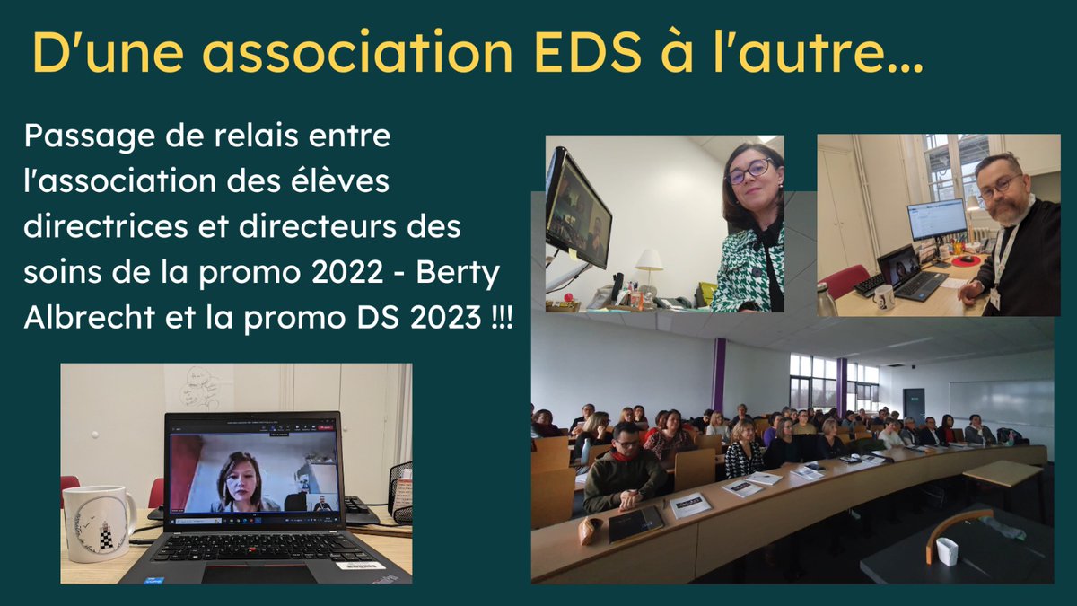 Directeurs/trices des Soins – Promo 22 tweet media