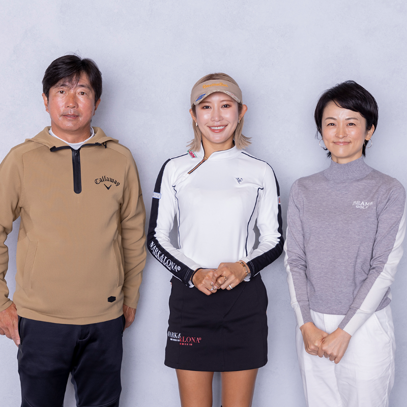 ALBATV2023's tweet photo. 腰痛がハーフショットを上手くした？スイングの不調に悩んだ #金田久美子 プロがライン出しを武器にするまでに至った壮絶な経緯を赤裸々に語る！

▼（無料）『トッププロレッスンK’s STUDIO』金田久美子編 最新話視聴ページに移動する
https://t.co/fPFdotBJx7 https://t.co/RiuieSSc7j