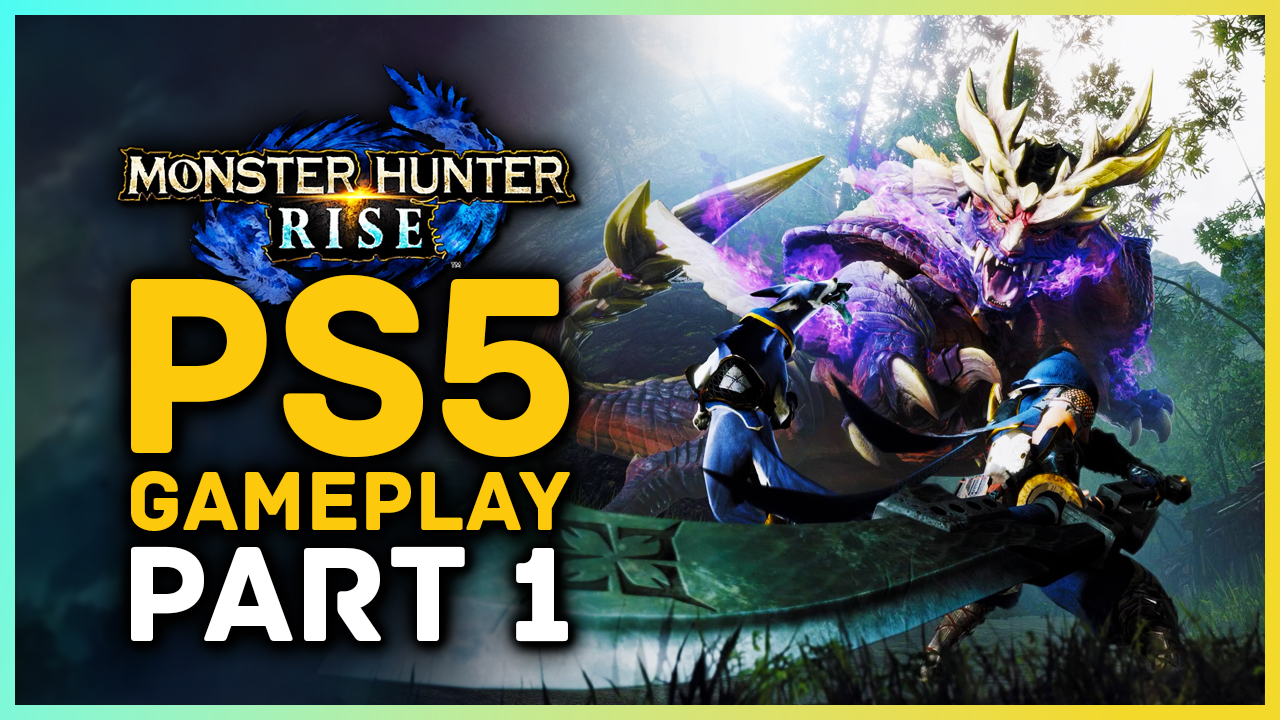 Arekkz Gaming on X: NEW VIDEO! Monster Hunter Rise PS5 Gameplay