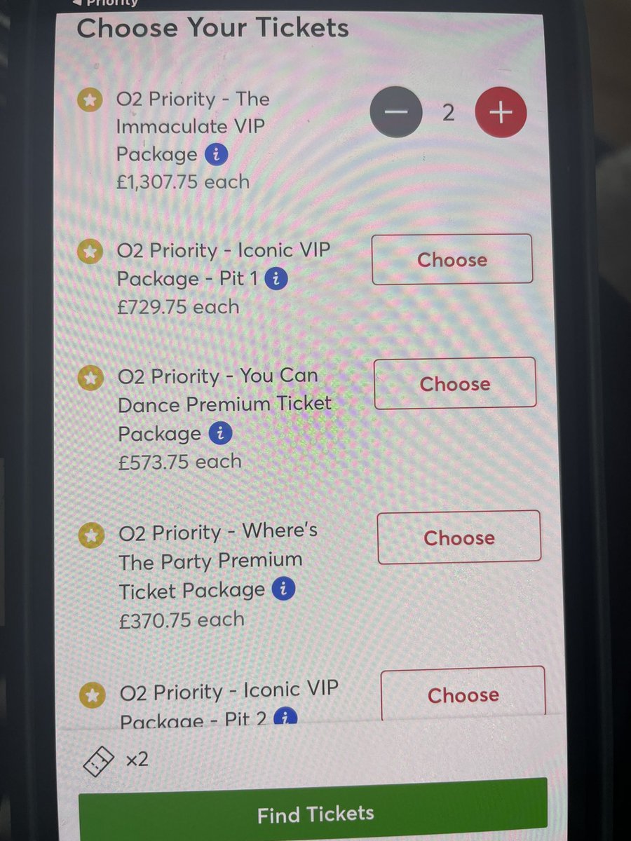 Guess I won’t be goin to see my 80icon at these prices and who is buying them they nearly sold out 😳🥴 #MadonnaCelebrationTour #london #80sicon