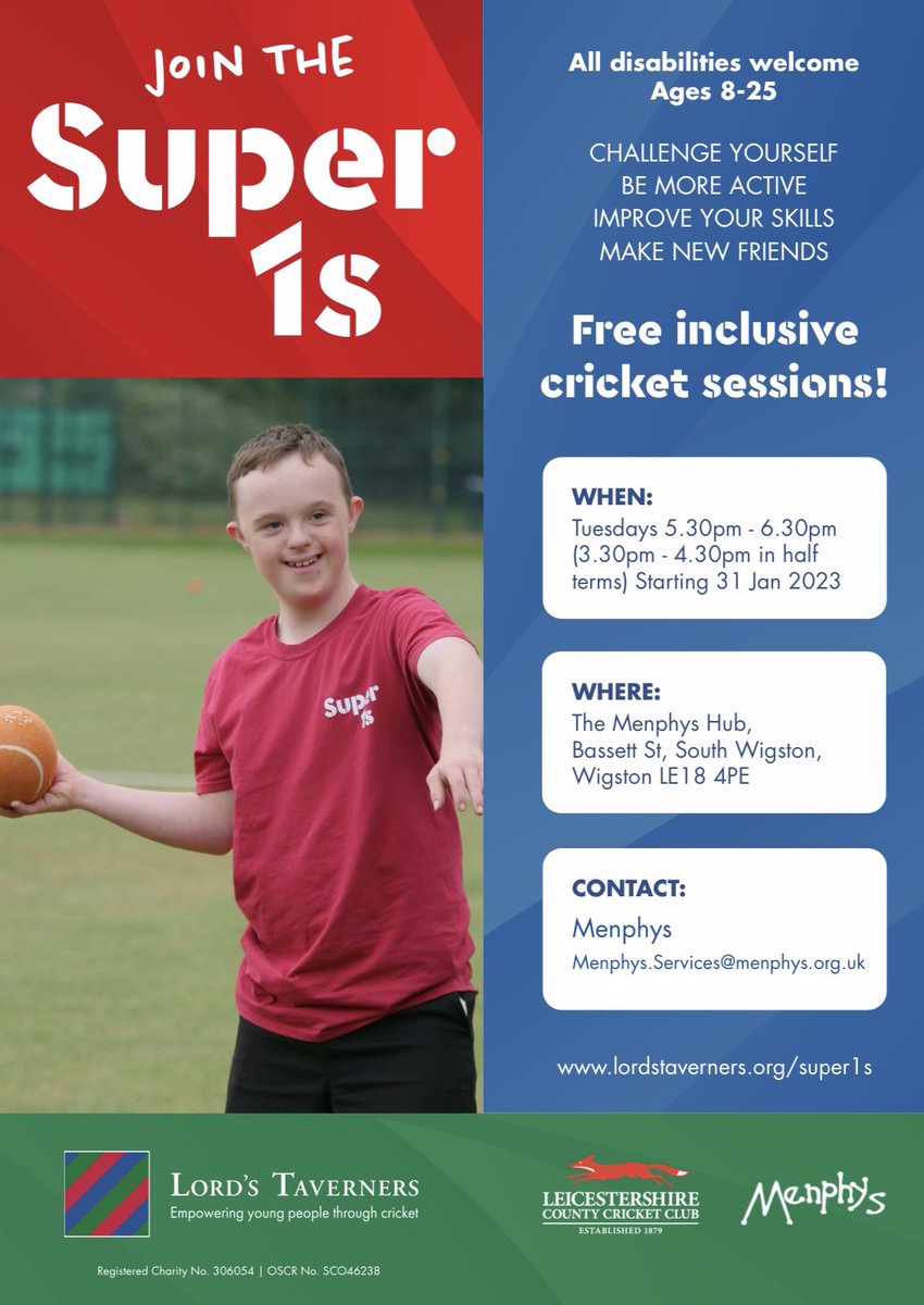 📣 We are very excited to announce our very first Inclusive Super1s Hub will be starting on the 31st Jan in partnership with @MenphysUK! 

Sessions are free to participants, please email Menphys.Services@menphys.org.uk to register interest! 

🦊#FoxesFamily #MomentsThatMatter