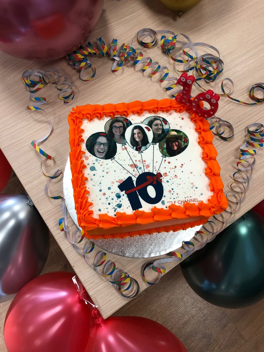 LFChannel's tweet photo. ¡Hoy estamos de celebración 🥳! Es un día especial en #LFChannel, ya que nuestra Madrid Office Director, @EstelaCayon, cumple 10 años en la agencia ✨ Por este motivo, le hemos preparado una sorpresita... 🎂 https://t.co/XI1Ux3NYUl