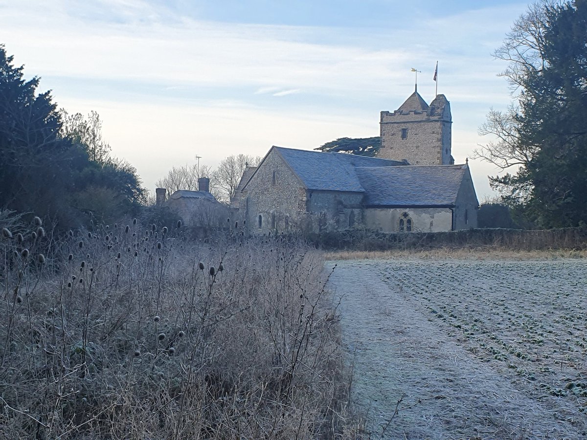 TrvrCooper's tweet photo. Thursday. My day to unlock the church. In this weather not a chore. https://t.co/GD3YtSQVqF