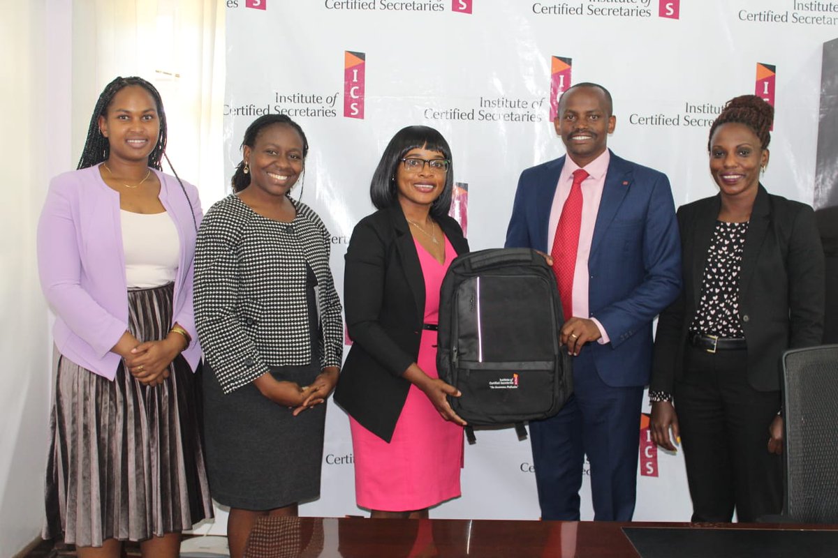 The KISM Ag CEO <a href="/SerahEsendi/">Serah Esendi</a> and her team from the Secretariat paid a courtesy call to the @ICPSK CEO FCS Jeremiah N Karanja to discuss ways in which both entities can #collaborate to enhance #professionalism especially on #corporategovernance. More to follow on this engagement.