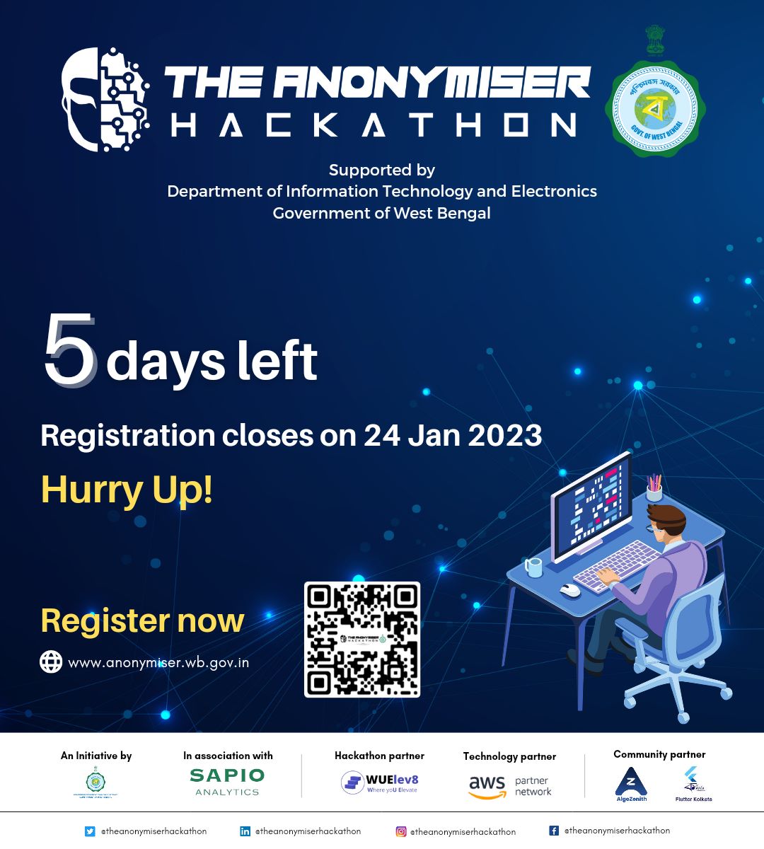 The Anonymiser Hackathon tweet media