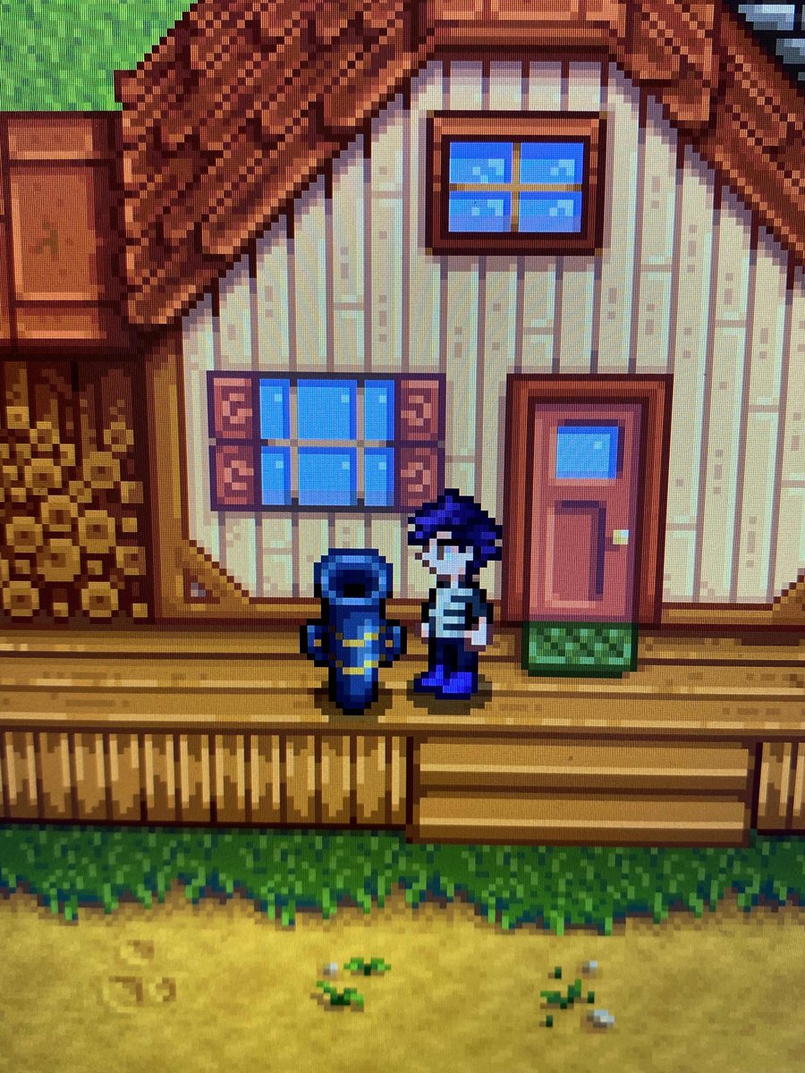 r/StardewValley on Twitter "Help! Vase stuck on porch? Pick, axe