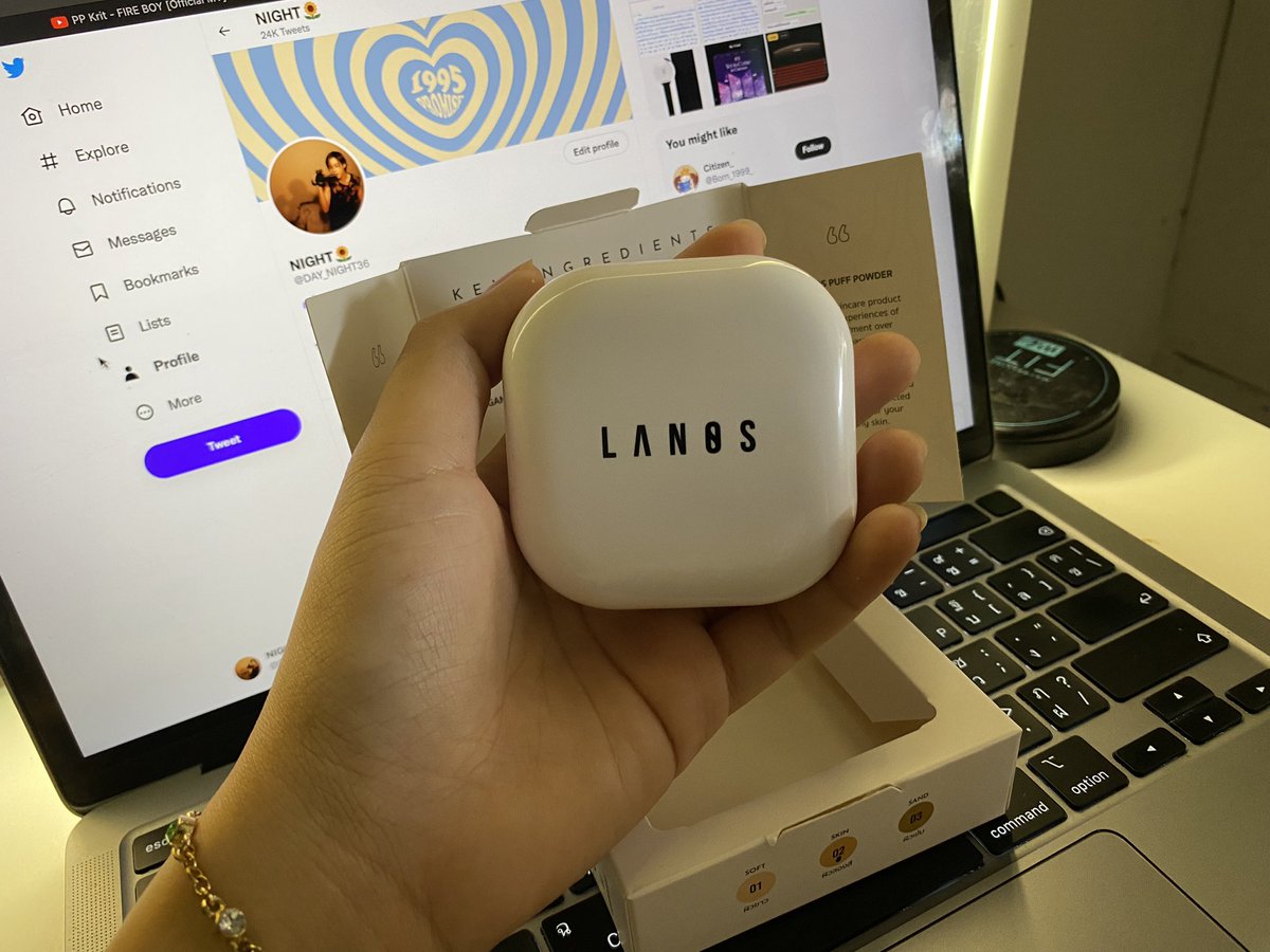 DAY_NIGHT36's tweet image. ตามจากทวิตมา คือดีมาก ไปตำกันเถอะ มันดีแบบมากๆๆๆๆ  ราคาน่ารักมากด้วย 290บาทเอง สปอนด์ตัวเองค่ะ 5555 Packaging คือนึกว่าราคาเกือบๆพัน เราว่าเบลอรูขุมขนได้ดีเลยแหละ คุมมันพอใช้ได้ ปกปิดถือว่าดีในระดับนึงเลย 🥰 #ของดีบอกต่อ #Lanos