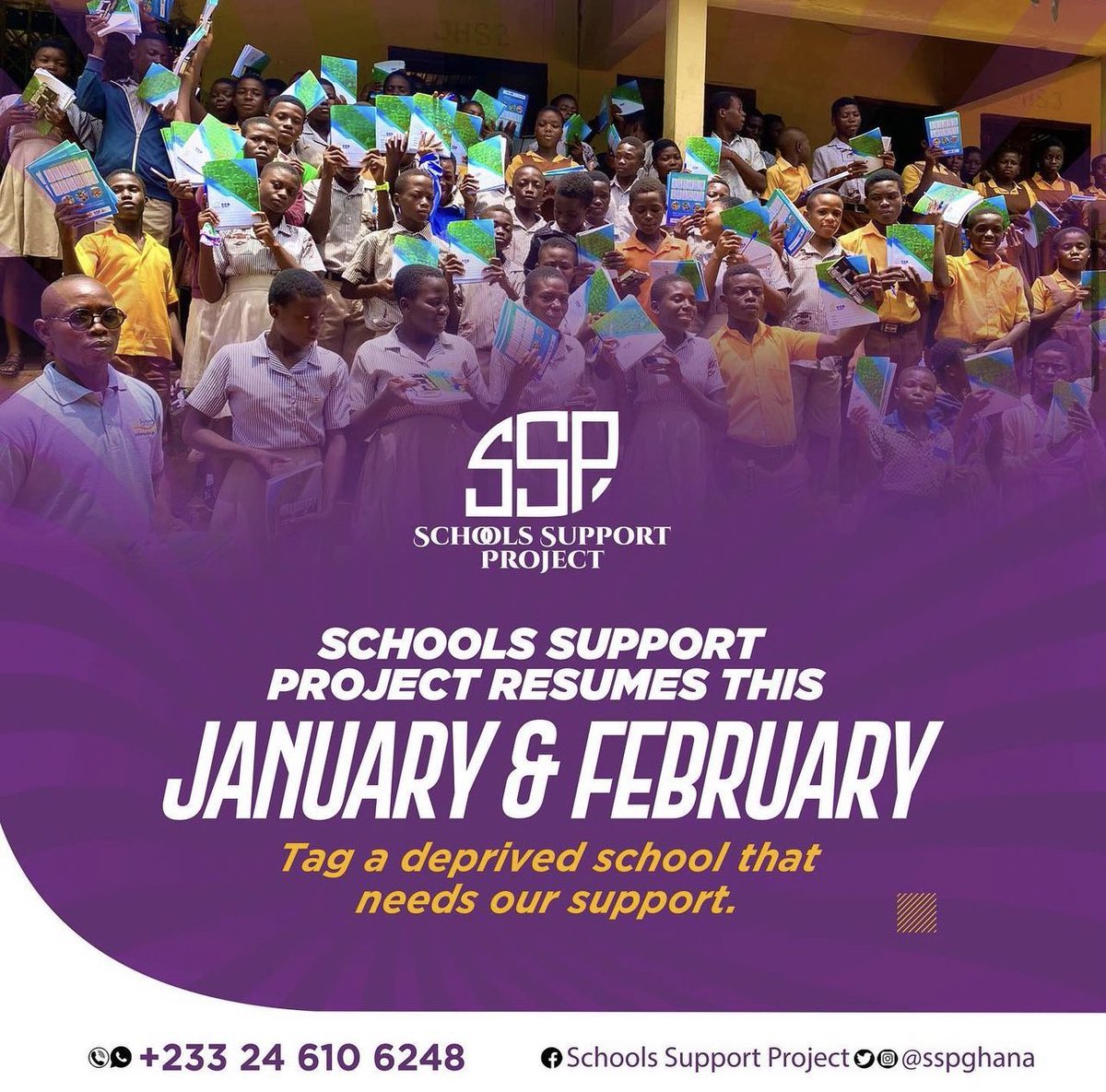 SspGhana's tweet photo. Join us 
Let’s continue to do the work of GOD. https://t.co/B5amc92GzS