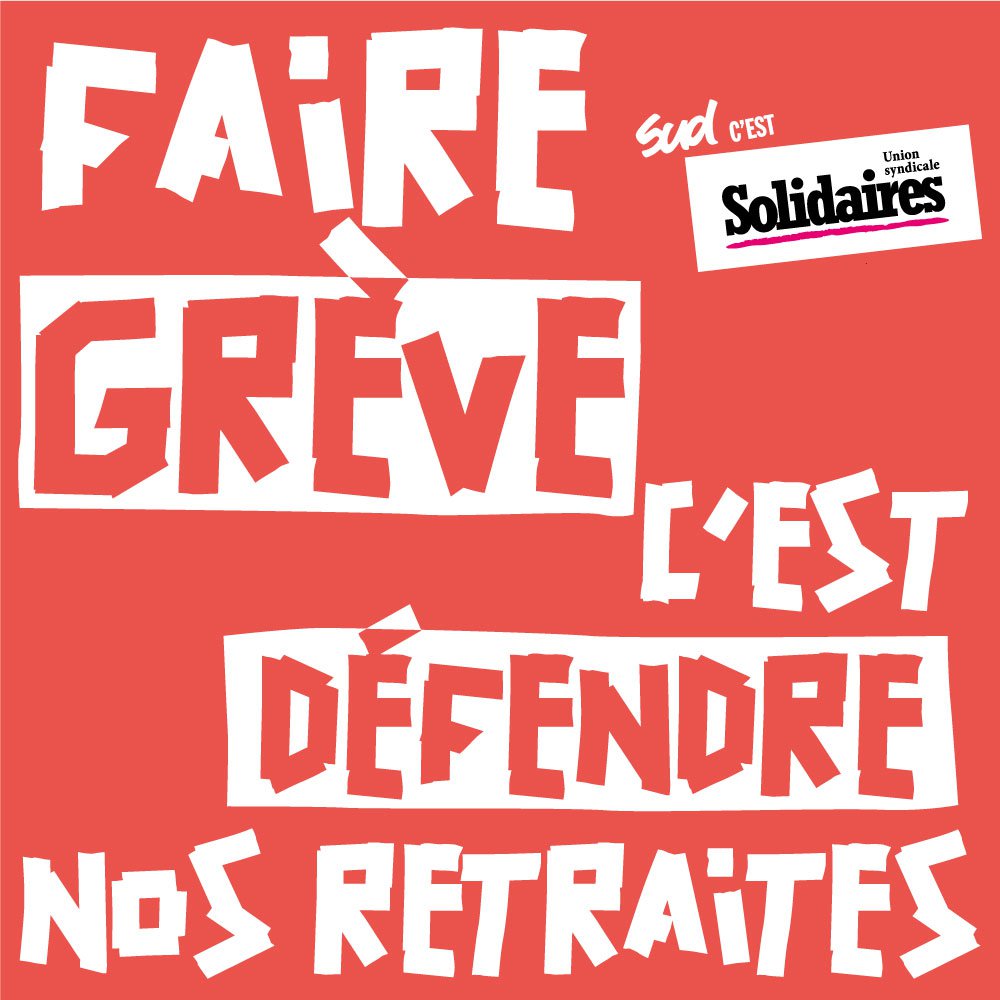 solidaires63's tweet photo. Bonjour.
Mettez #60ansMax en TT.
Ou bien #DeLArgentIlYenA, #BruleLeCapitalisme ...
On y va toutes et tous, on y va fort, on part pour durer, on part pour gagner ✊ https://t.co/WlxL1myYgp