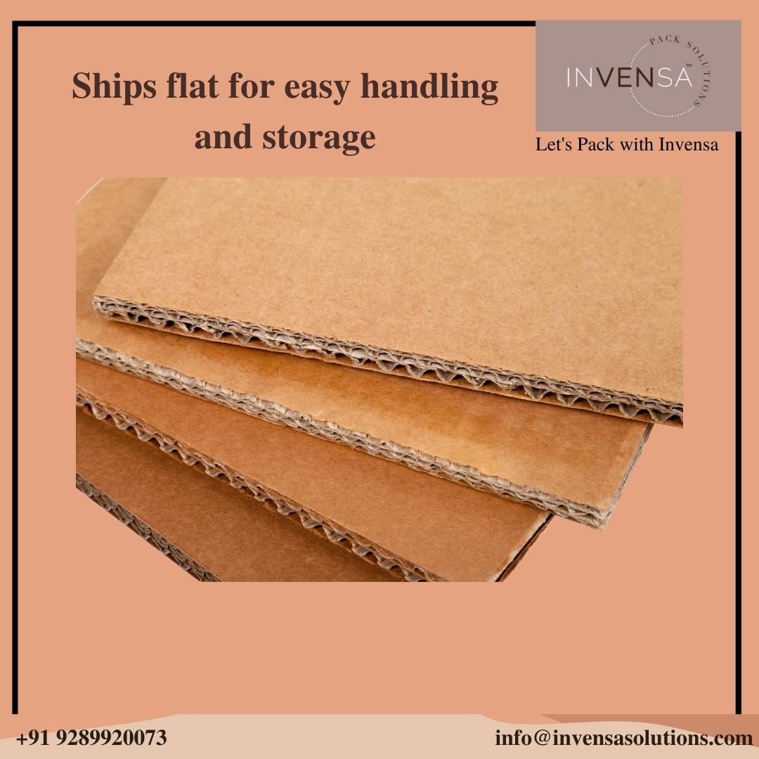 invensasolution's tweet image. Corrugated Sheets help in separating and protecting products.

#invensapacksolutions #invensapacksolutionsllp #corrugatedsheet #corrugatedpackaging #packagingsolutions #corrugatedbox