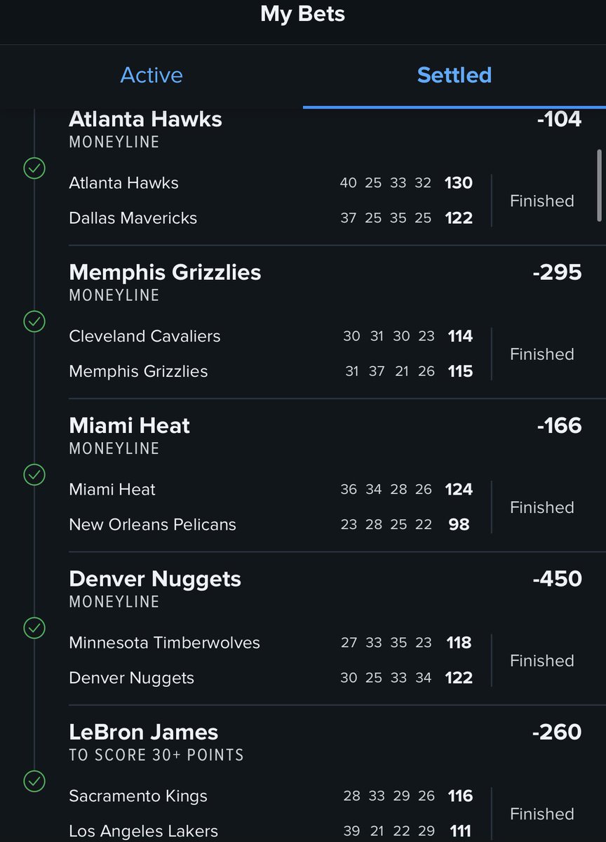 steadycapperSP's tweet image. Nuggets ,Grizz , lebron was a sweat but w🙏🏻