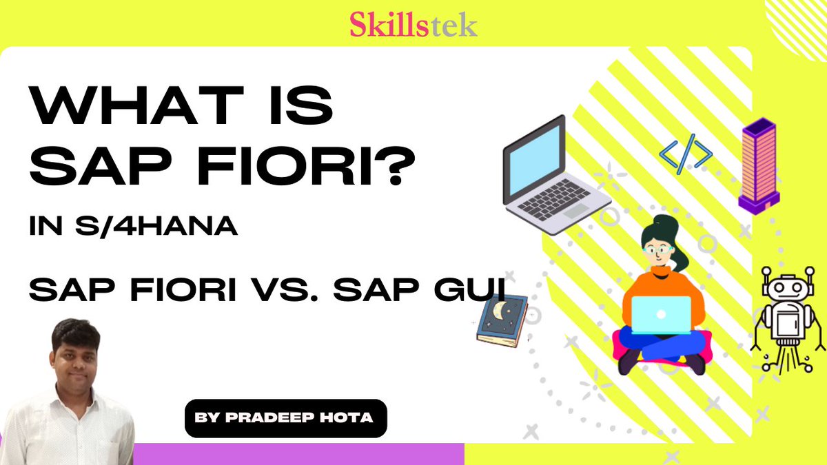 skillstek's tweet image. What is SAP Fiori in S/4HANA? Detailed Overview by Pradeep Hota- Watch Video-
youtu.be/oPl_Ij2NXOk
#sapgui #sapfiori #saps4hana #sapconsultants #sapcommunity