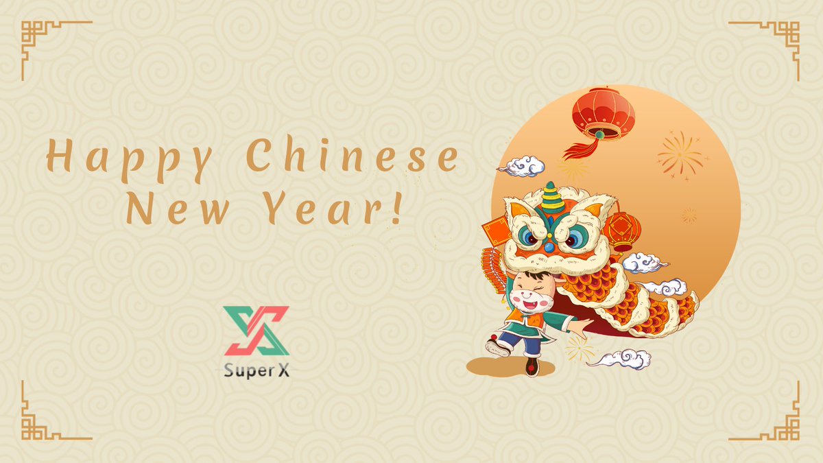 SuperX_DEX's tweet photo. #HappyChineseNewYear #SpringFestival #CNY2023 #春节 #YearOfTheRabbit https://t.co/ZkJxtqCZQR