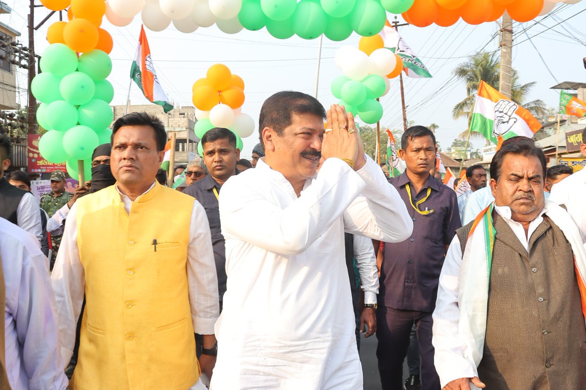 INCTripura's tweet photo. বিশালগড় জেলা কংগ্রেসের উদ্যোগে বিশালগড় বিধানসভা কেন্দ্রে , কংগ্রেস বিধায়ক সুদীপ রায় বর্মন জীর উপস্থিতিতে এক বিশাল সংকল্প মিছিল অনুষ্ঠিত হয় গতকাল।
এবার কংগ্রেসের জয় ত্রিপুরা করবে নিশ্চয়।
#আসছে_এবার_কংগ্রেস
#CongressIn2023 
#MissionElection https://t.co/yeDfw4N7u4