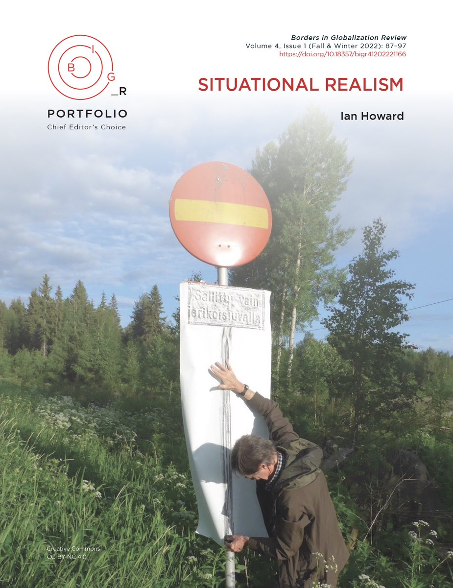 BIG_UVic's tweet photo. This issue’s PORTFOLIO features the conceptual video and photography of Ian Howard.
10 pages, 10 borders, 10 records ...
Complete collection:
https://t.co/UpXOGyUNSL
#BIGReview #OpenAccess https://t.co/ovrsIDcOzS