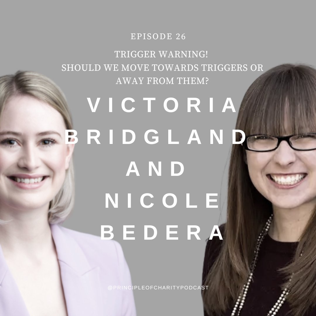 PofCharity's tweet image. This week's guests bring two starkly different views to the table.
@toribridgland’s research concludes #TriggerWarnings can exacerbate distress. @NBedera sees them as crucial first steps to shaping a compassionate trauma-informed society. 

Listen here: podcasts.apple.com/us/podcast/pri…