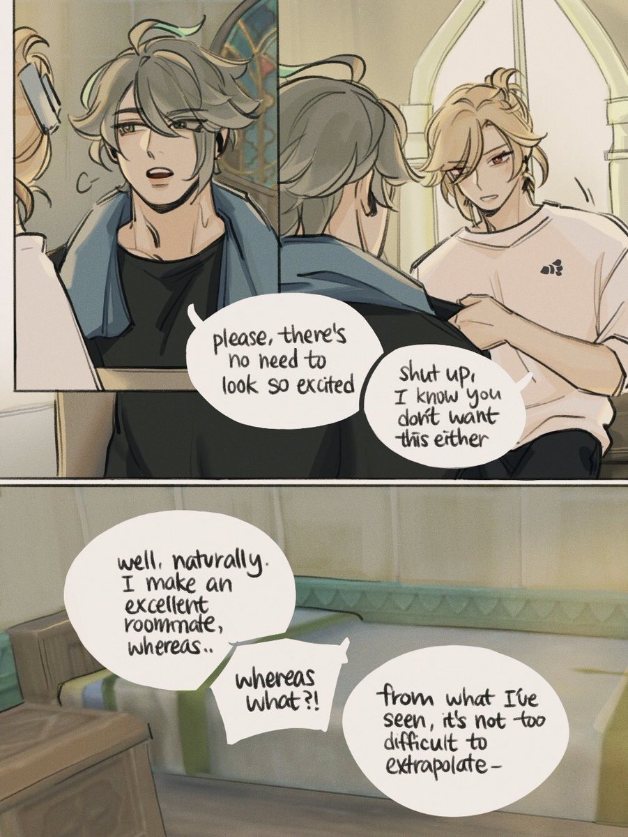 haikaveh college au; kaveh tries his best to be civil (and gives up) 