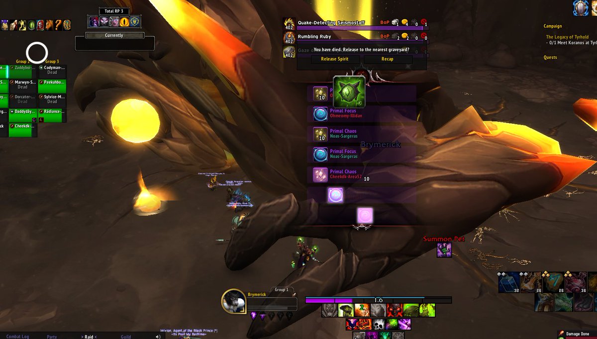 Dinnerfrieddin1's tweet photo. IMMA BUST I GOT BIS IN A PUG HERROIC! #worldofwarcraft #Dragonflight https://t.co/caZ8XeMYUE