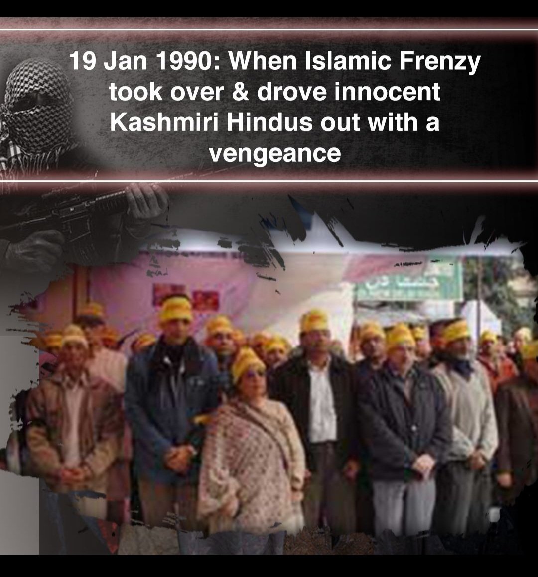 VivekKampasi's tweet photo. Despite the agony & a reason, #KashmiriHindus never chose to use weapons & violence! They are trying to thrive in every region they have gone to with their knowledge, skills, honesty, & devotion!
#NeverForget1990 #ExodusDay
#KashmiriHinduGenocide
@vanityparty @ARanganathan72 https://t.co/G3CkGW16QZ