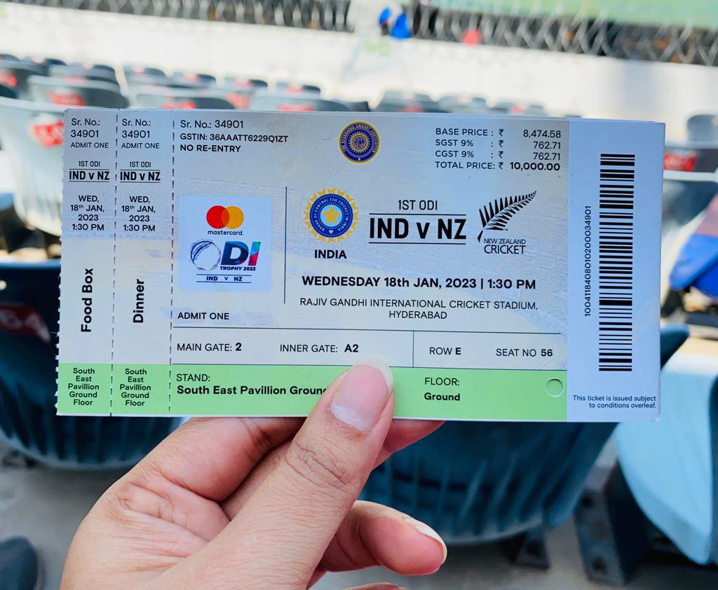 RNagasri's tweet photo. (1/3)Got a chance to witness the most thrilling match yesterday at Uppal Stadium.Purchased 10k ticket with “Full hospitality”- that full hospitality means CRUELTY to the core. More pics on the way! @KTRTRS @hycricket_HCA @BCCI @azharflicks https://t.co/5Is4gGbfD3