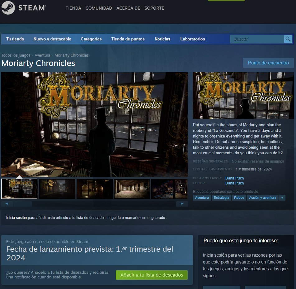 It's official: We're on Steam! 😊🙌
Steam: store.steampowered.com/app/2282940/Mo…

Now you can add it to your wishlist!
Please, love and share! ❤️🙏

#gamedev #indiegame #indiegamedev #indiedev #gamedeveloper #steam #ue5 #UnrealEngine #steamwishlist