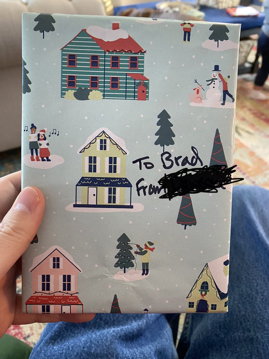 BradRay44's tweet photo. Had a lovely weekend with the nephew. And! He got me an Xmas gift. It’s on my fridge until I can get a frame for it. https://t.co/Ud33OzFBwA
