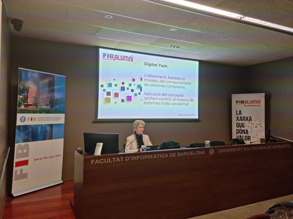 FIBAlumni's tweet photo. Molt contents del #seminariFIBAlumni d'ahir de la Sylvia Díaz-Montenegro (@SylviaDM), "l'observació, basada en models, del comportament de sistemes complexos".🔝

En breu, els socis i sòcies de #FIBAlumni tindreu a la vostra disposició la gravació. https://t.co/XgYo4VO3nl