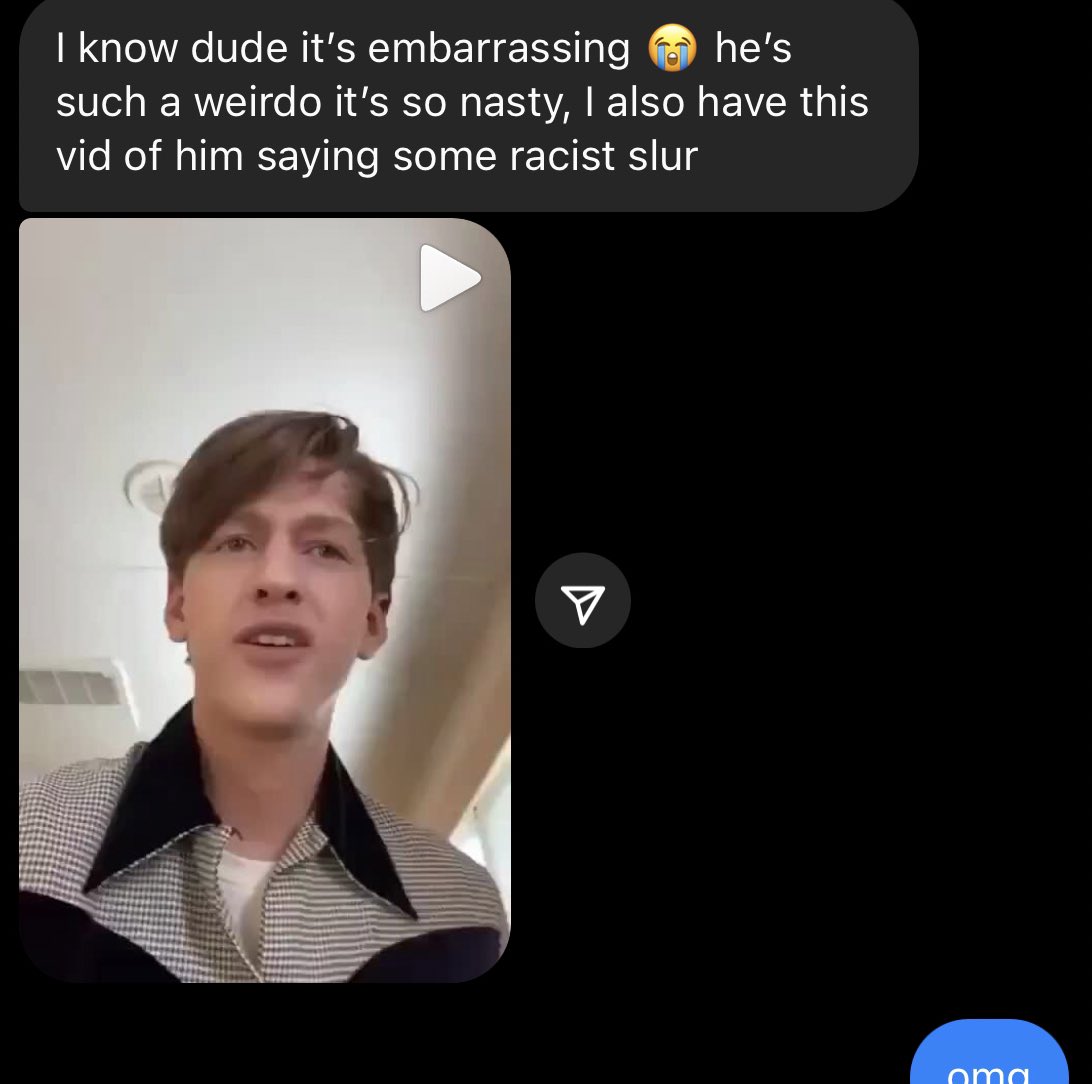 milkievich's tweet image. 😐😐😐😐😐😐 percy saying a slur