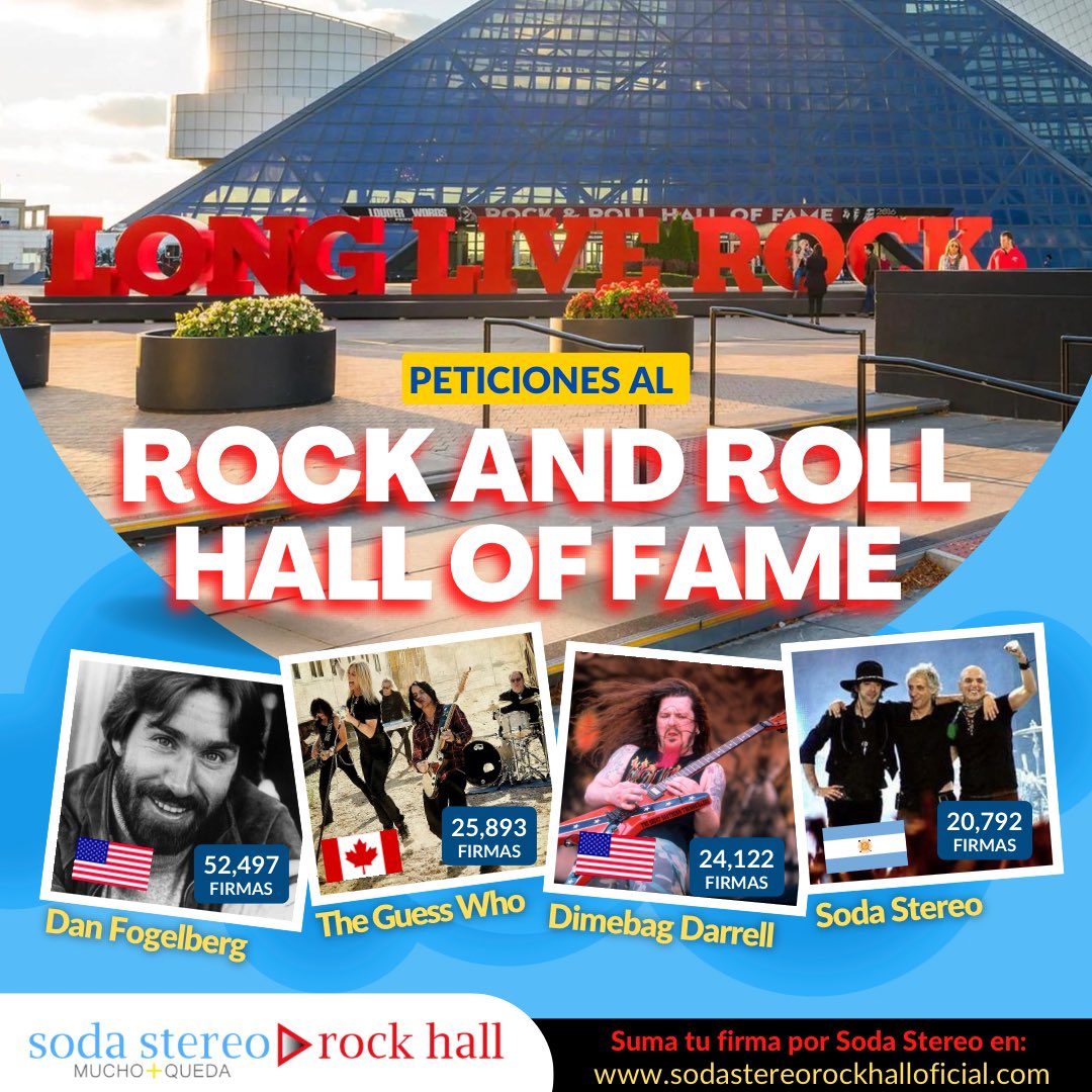 Soda Stereo Rock Hall tweet media