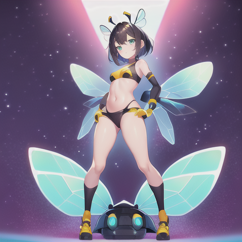 hoouul's tweet photo. The power of the negative prompt
#AIart #negativeprompt #AIcommunity #bee #waifu #waifudiffusion #AIイラスト #NovelAI #Supergirl https://t.co/vqZgITONpk