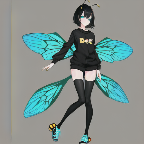 hoouul's tweet photo. The power of the negative prompt
#AIart #negativeprompt #AIcommunity #bee #waifu #waifudiffusion #AIイラスト #NovelAI #Supergirl https://t.co/vqZgITONpk
