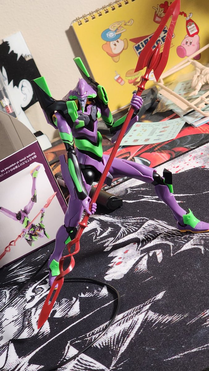 AHolyCorndog's tweet photo. Kotobukiya 1/400 EVA Unit 01
Cool little abomination https://t.co/WcRP4aTUzk