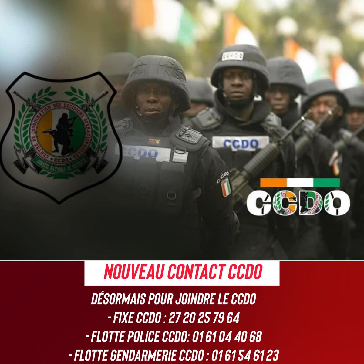 PSecours225's tweet photo. #CCDO
Nouveaux contacts. https://t.co/eetk3HYio8