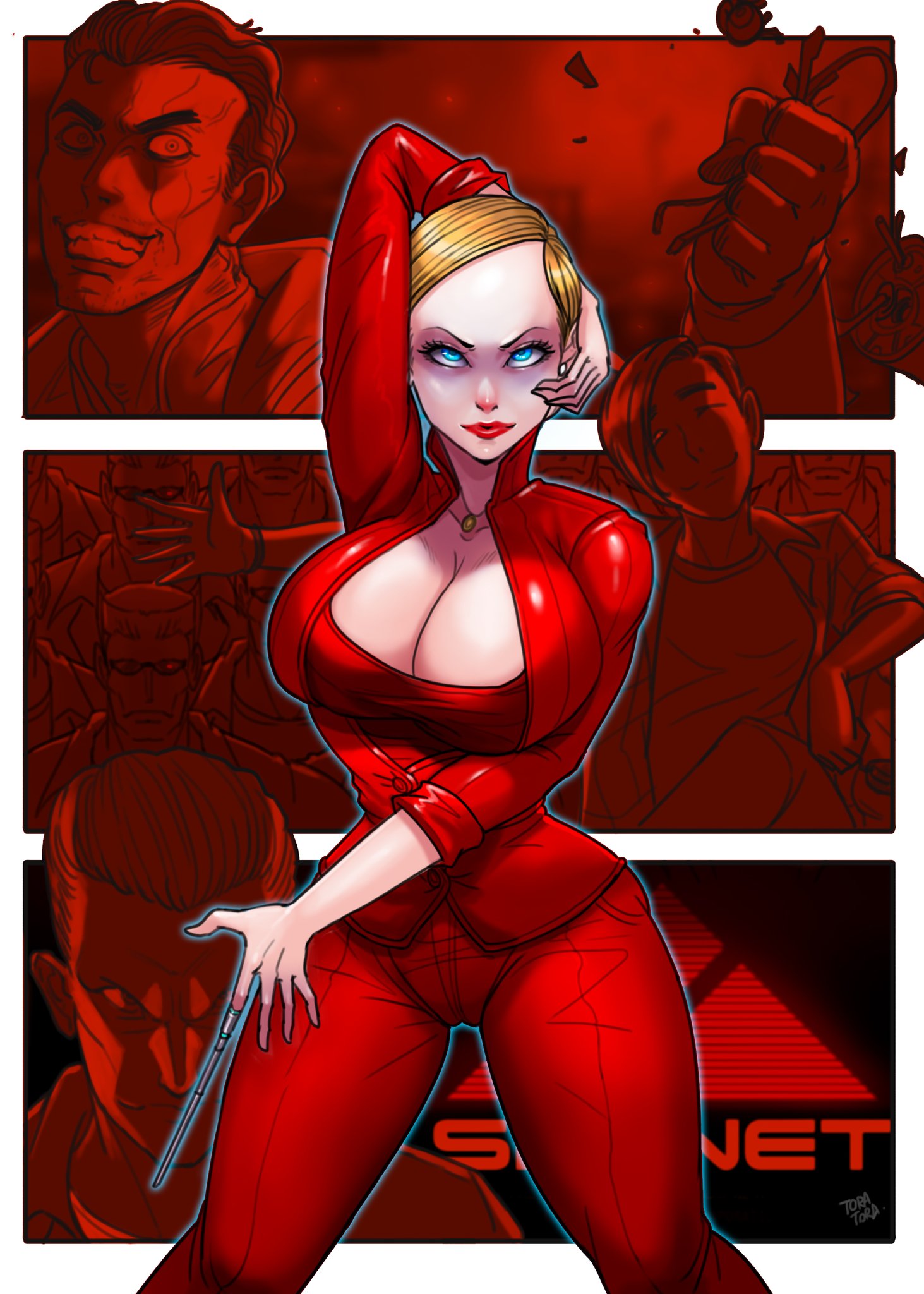 ToraTora on X: ALL OUT WAR T-X series (announcement art) Judgement Day  saga just ended but the real wars just begin. t.coihJBLzKAih  X