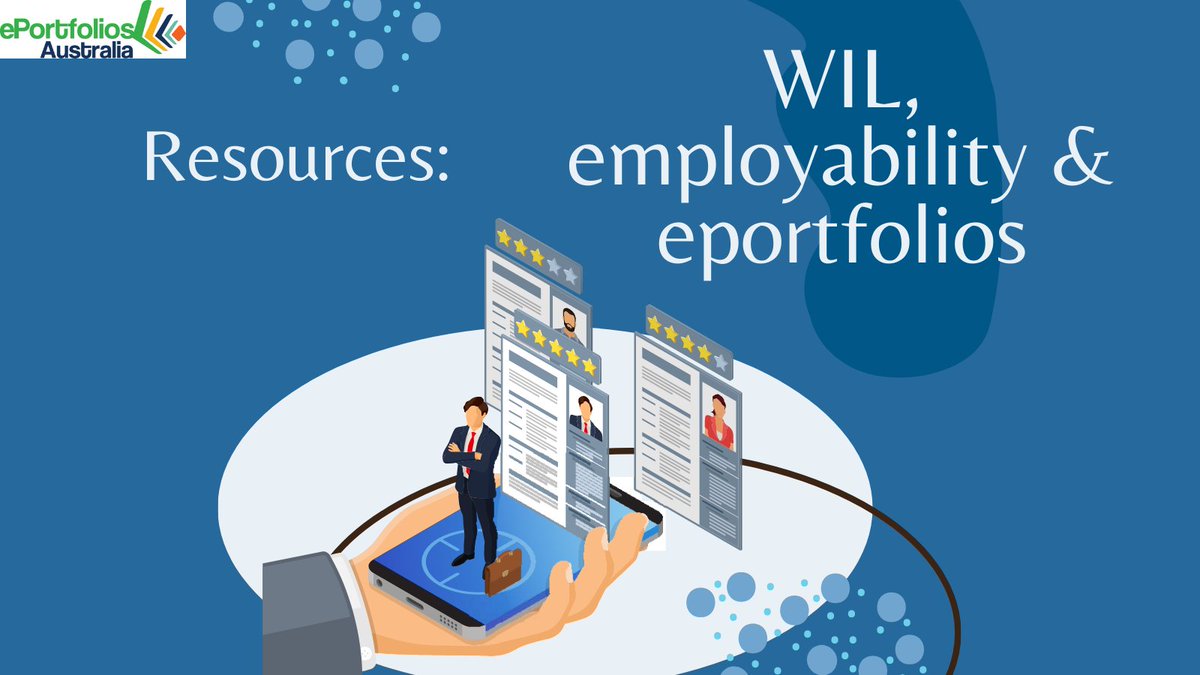Check out these #WIL, #employability and #eportfolio resources - we would also welcome your feedback on the usability of these resources eportfoliosaustralia.wordpress.com/eportfolio-res…